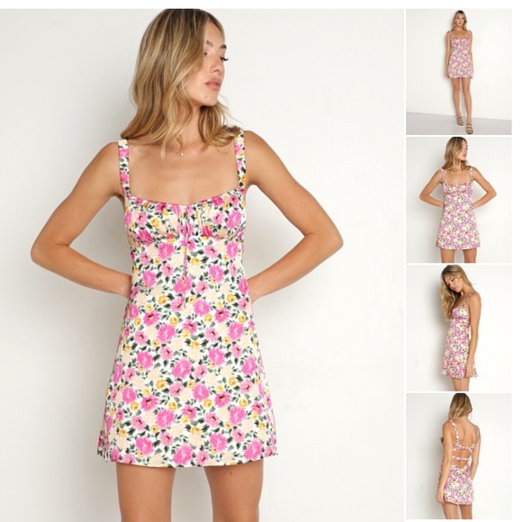 Floral Mini Dress - Picture 2 of 9